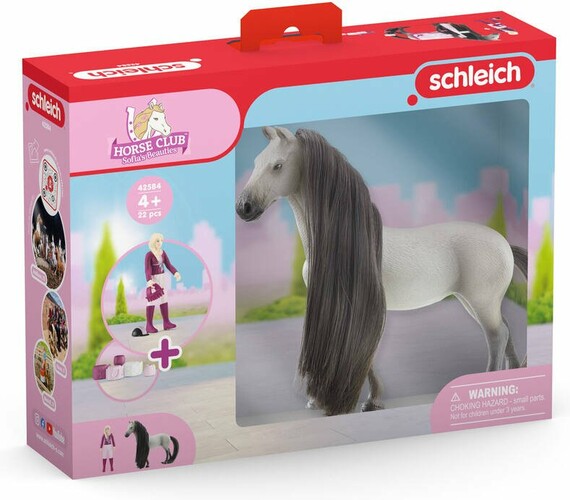 Schleich Schleich 42584 Coffret cheval à coiffer Sofia et Dusty 4059433574394