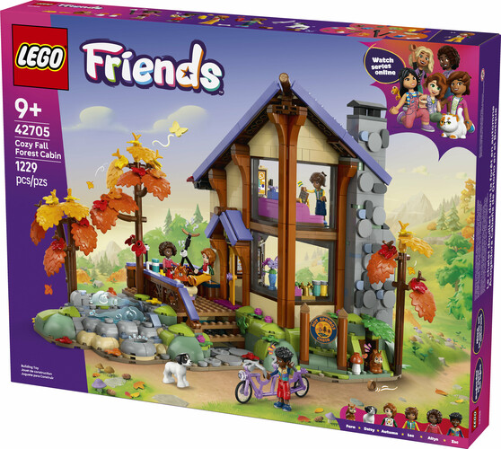 LEGO LEGO 42705 Friends Cozy Fall Forest Cabin 673419421805