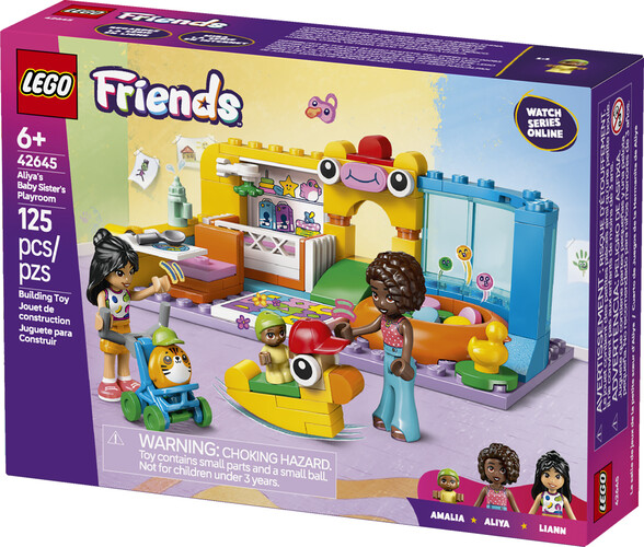 LEGO LEGO 42645 La salle de jeux de la petite sœur d’Aliya 673419404334