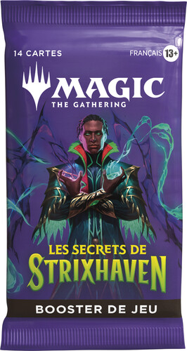 Wizards of the Coast MTG secrets of strixhaven play booster (unité) (francais) 5010996367495