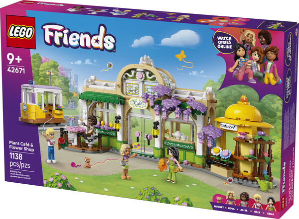 LEGO LEGO 42671 Café des plantes et Kiosque à fleurs 673419404631