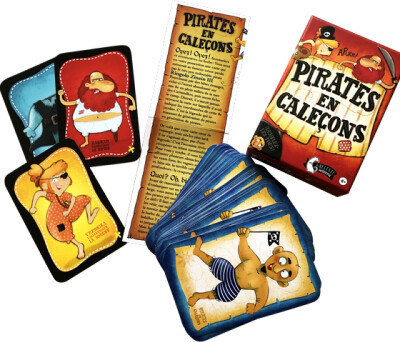 La belette moqueuse Pirates en caleçons 305399500446