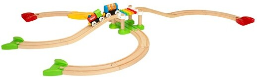 Brio Train Brio Train en bois Mon premier circuit de découverte 33727 7312350337273