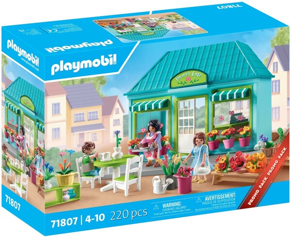 Playmobil Playmobil 71807 Boutique de fleuriste et salon de the 4008789718075