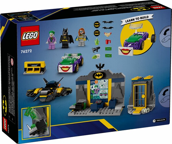 LEGO LEGO 76272 La Batcave™ avec Batman™ Batgirl et le joker 673419390811