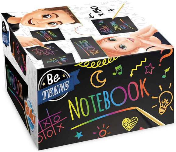 Buki Bloc Note à gratter (fr/en) (Be Teens) 3700802102946