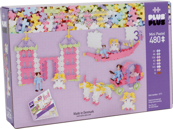 Plus-Plus Plus-Plus Mini Pastel Princesses 480 pièces 5710409103152