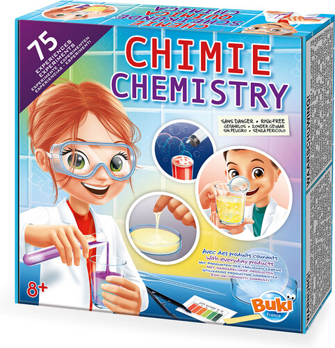 Buki Buki - laboratoire chimie 75 expériences 3700802100355