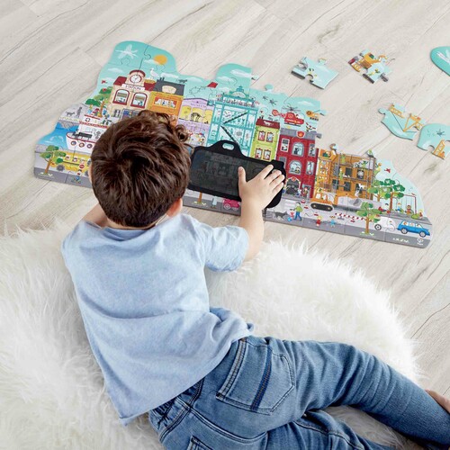 Hape Casse-tête Animated city puzzle 6943478026995