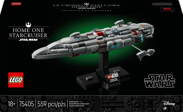 LEGO LEGO 75405 Star Wars Le Starcruiser Home One 673419406048