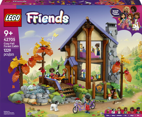 LEGO LEGO 42705 Friends Cozy Fall Forest Cabin 673419421805