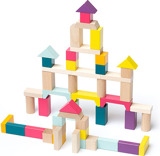 Cubika Blocs de construction en bois - Cubika 2 4823056515191