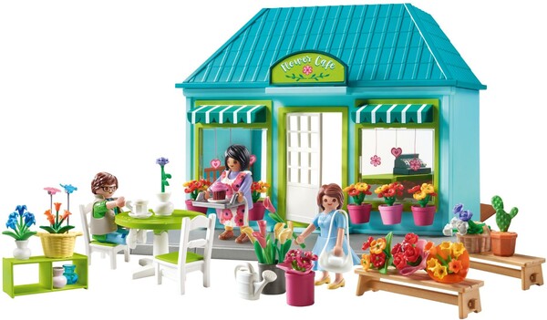 Playmobil Playmobil 71807 Boutique de fleuriste et salon de the 4008789718075