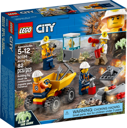LEGO LEGO 60184 City L'équipe minière 673419280846