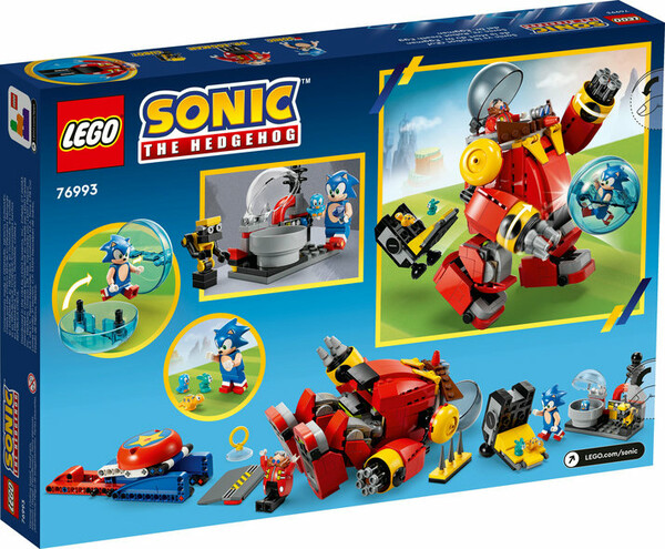 LEGO LEGO 76993 Sonic contre le Death Egg Robot du Dr. Eggman 673419376020