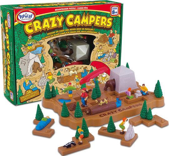 Popular Playthings Crazy Campers (fr/en) jeu de logique 755828702116