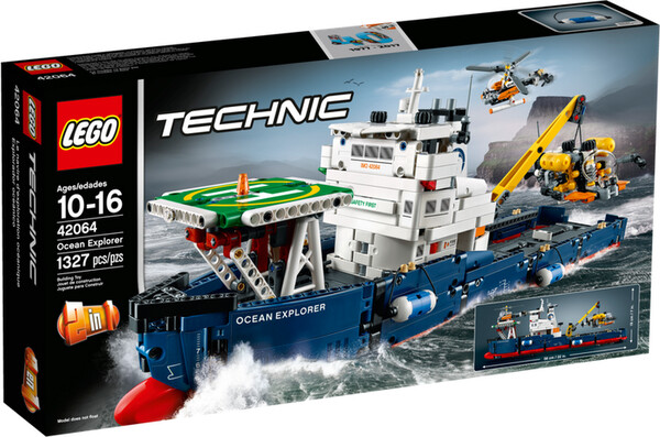 LEGO LEGO 42064 Technic Le navire d'exploration océanique 673419267496
