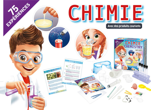 Buki Buki - laboratoire chimie 75 expériences 3700802100355