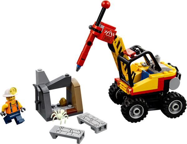 LEGO LEGO 60185 City L'excavatrice avec marteau-piqueur 673419281454