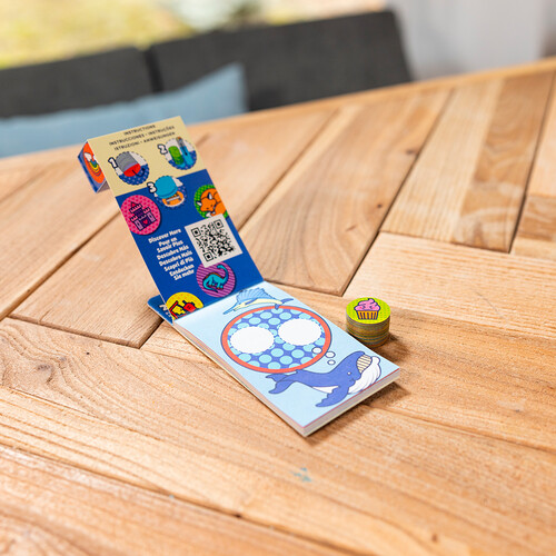 Melissa & Doug sticker wow - mini bloc d'activité et recharge d'autocollants - lot surprise 000772502993