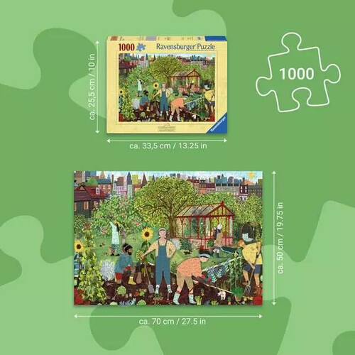 Ravensburger casse-tête Casse-tête 1000 Le lotissement 4005555017141