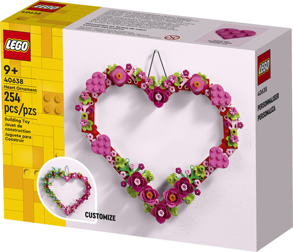 LEGO LEGO 40638 Heart Ornament 673419377652