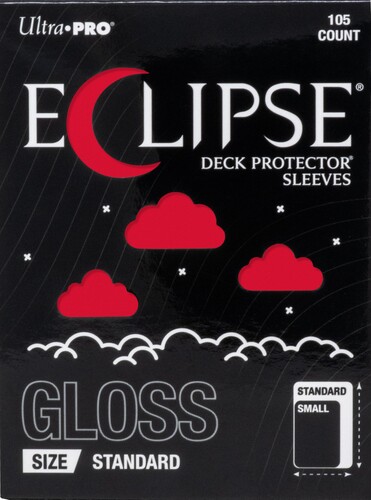 Ultra PRO Protecteurs de cartes Standard Eclipse PRO-Gloss apple red 105ct 074427167042