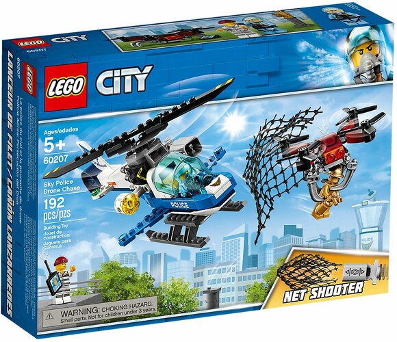 LEGO LEGO 60207 City La police du ciel et la poursuite du drone 673419303675