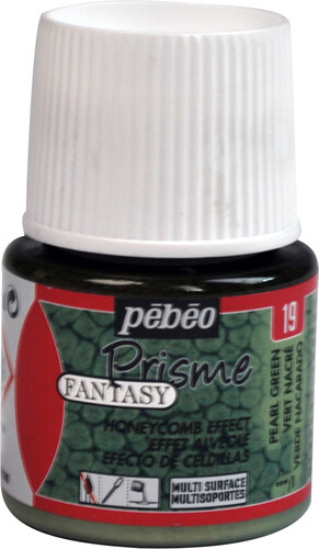 pébéo Peinture à effet alvéolé Fantasy Prisme 45ml vert nacré 19 3167860098367