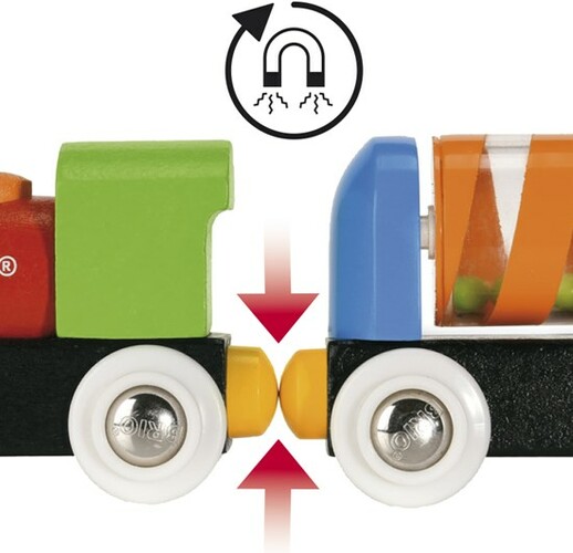Brio Train Brio Train en bois Mon premier circuit de découverte 33727 7312350337273