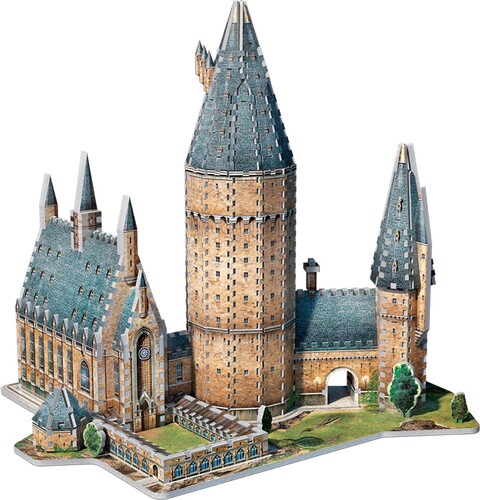Wrebbit Casse-tête 3D Harry Potter château Poudlard, La Grande salle (850pcs) 665541020148