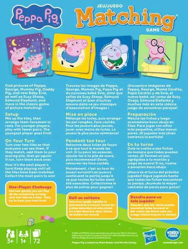 Ravensburger Peppa Pig Mummy Matching 4005556249800