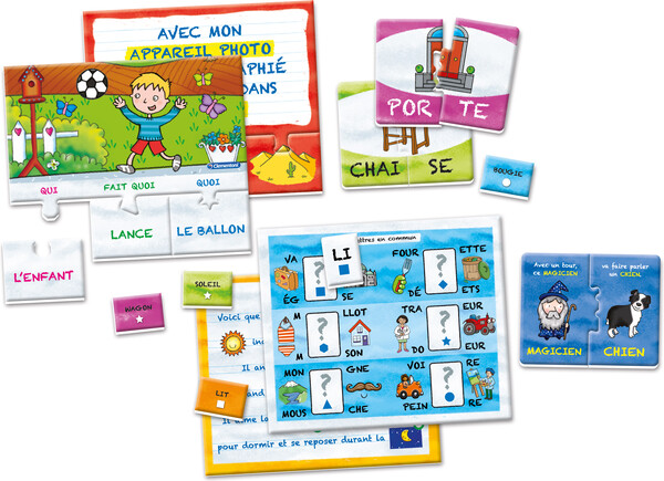 Jeux de Lecture Petit Savant 5-7 ans. Jeu éducatif. - Clementoni