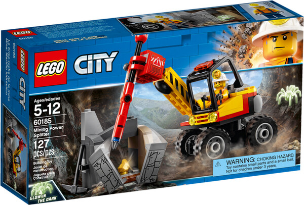 LEGO LEGO 60185 City L'excavatrice avec marteau-piqueur 673419281454