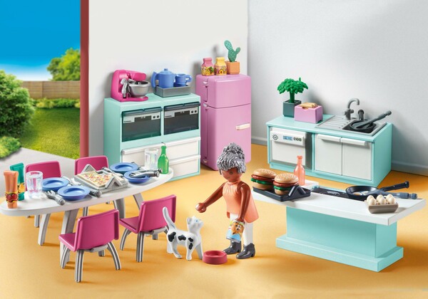 Playmobil Playmobil 71608 Cuisine avec ilot central 4008789716088