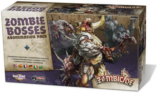 Zombicide Black Plague (en) zombie bosses - abomination 889696001986