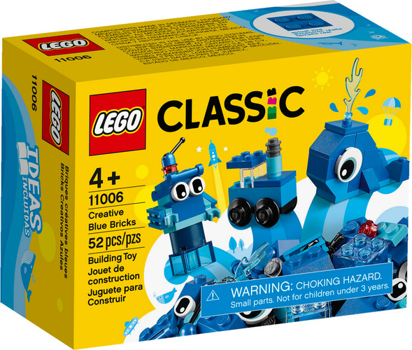 LEGO LEGO 11006 Briques créatives bleues 673419317092