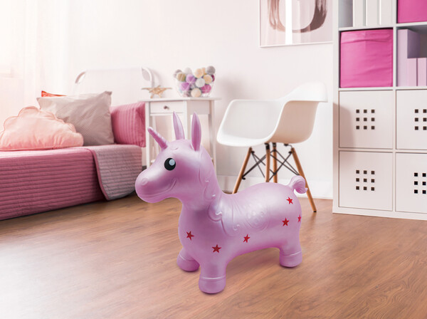 LUDI LUDI - Ma licorne sauteuse rose 3550833900086