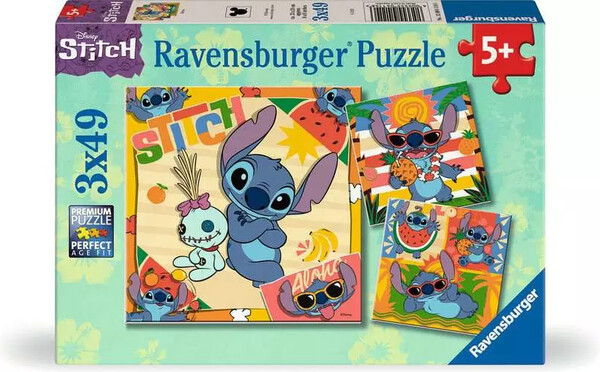 Ravensburger casse-tête Casse-tête 49x3 Disney Stitch 4005555041146