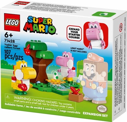 LEGO LEGO 71428 Super Mario - Ensemble d’extension forêt de yoshi 673419391740