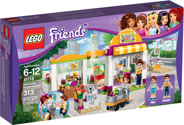 LEGO LEGO 41118 Friends Le supermarché d'Heartlake City (jan 2016) 673419247832