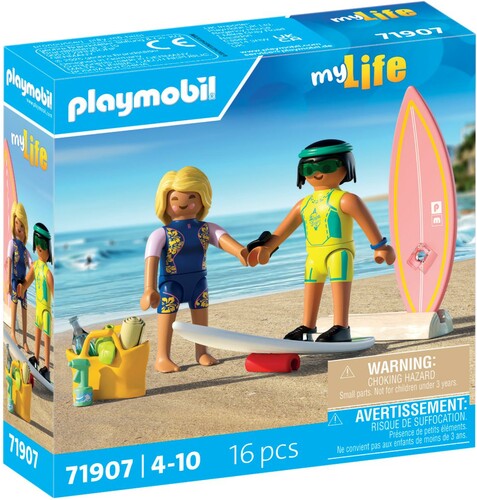 Playmobil Playmobil 71907 Cours de surf & 2 personnages 4008789719072