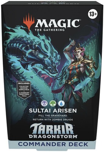Wizards of the Coast MTG tarkir dragonstorm commander deck Sultai Arisen MTG