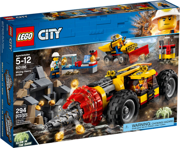 LEGO LEGO 60186 City La foreuse du minerai 673419281461