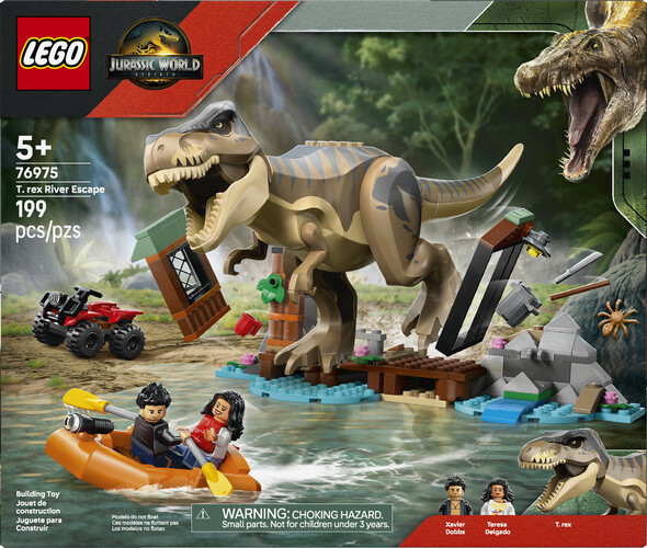LEGO LEGO 76975 Le T. rex et l’évasion sur la rivière 673419409469