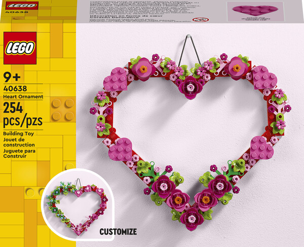 LEGO LEGO 40638 Heart Ornament 673419377652