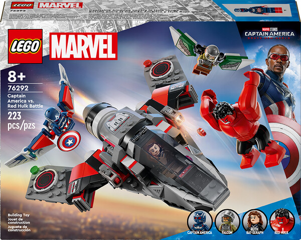 LEGO LEGO 76292 Captain America vs Hulk rouge 673419394246