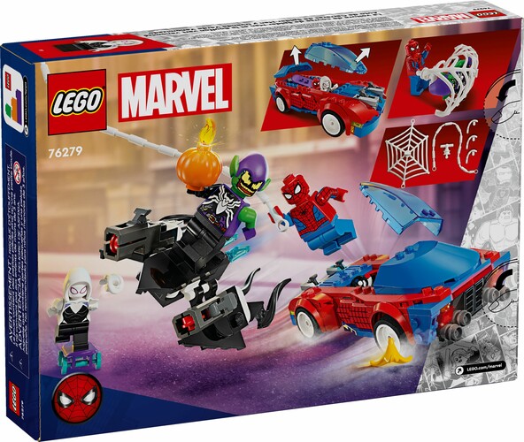 LEGO LEGO 76279 Spider-Man Race Car & Venom Green Goblin 673419390880