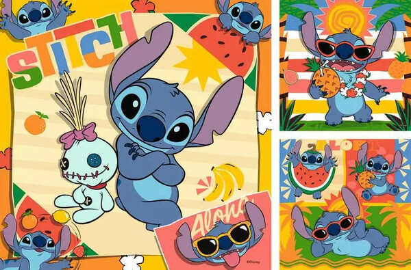 Ravensburger casse-tête Casse-tête 49x3 Disney Stitch 4005555041146