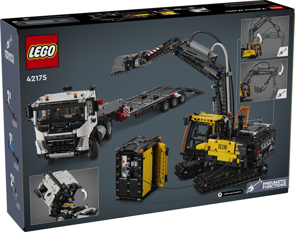 LEGO LEGO 42175 Volvo FMX Truck & EC230 Electric Excavator 673419389174